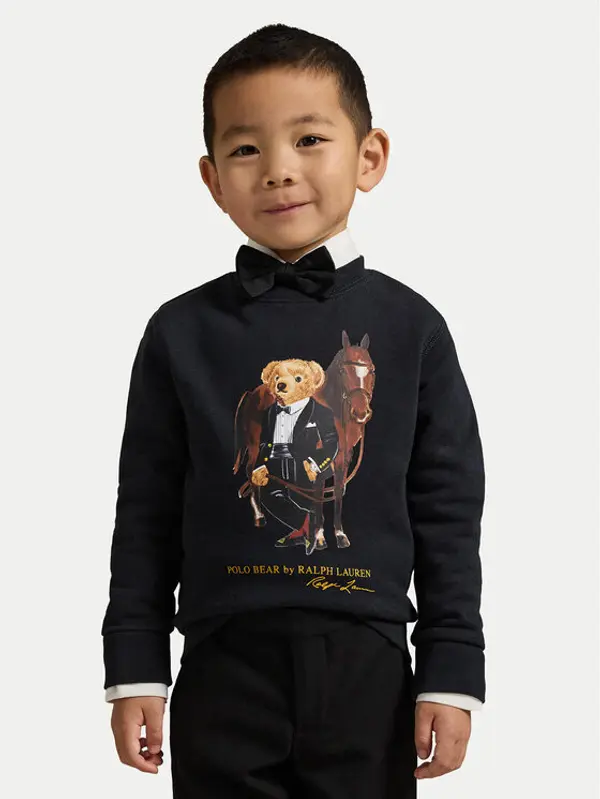 Polo Ralph Lauren Polo Ralph Lauren Majica dugih rukava 322A10261001 Crna Regular Fit