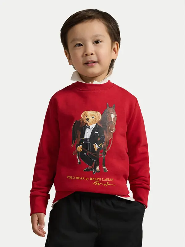 Polo Ralph Lauren Polo Ralph Lauren Majica dugih rukava 322A10261003 Crvena Regular Fit