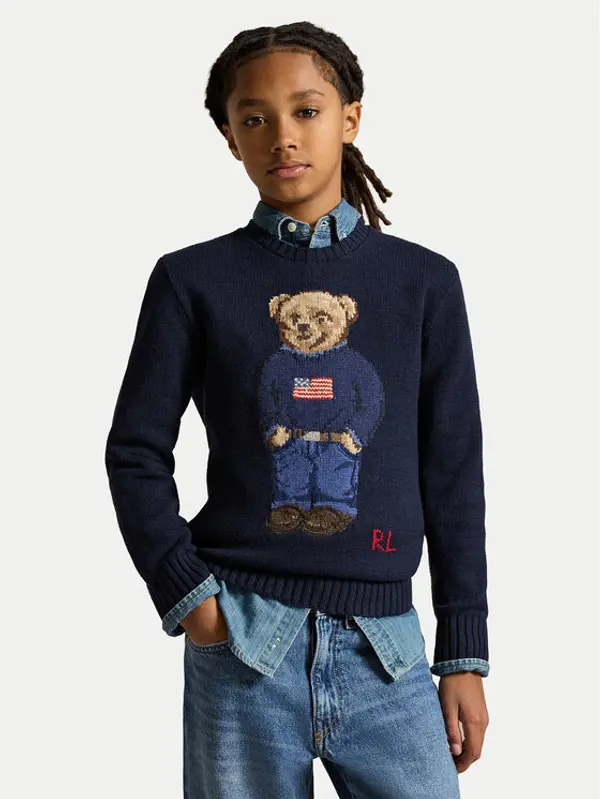 Polo Ralph Lauren Polo Ralph Lauren Majica dugih rukava 323668286002 Tamnoplava Regular Fit