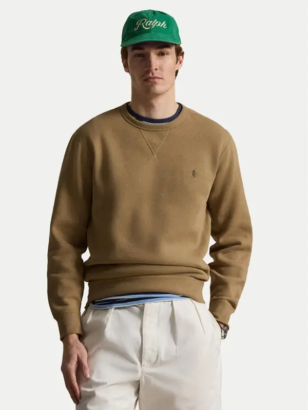 Polo Ralph Lauren Polo Ralph Lauren Majica dugih rukava 710766772502 Smeđa Regular Fit