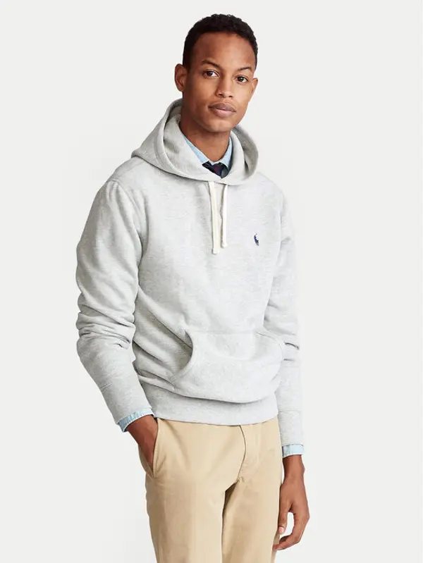Polo Ralph Lauren Polo Ralph Lauren Majica dugih rukava 710766778006 Siva Regular Fit