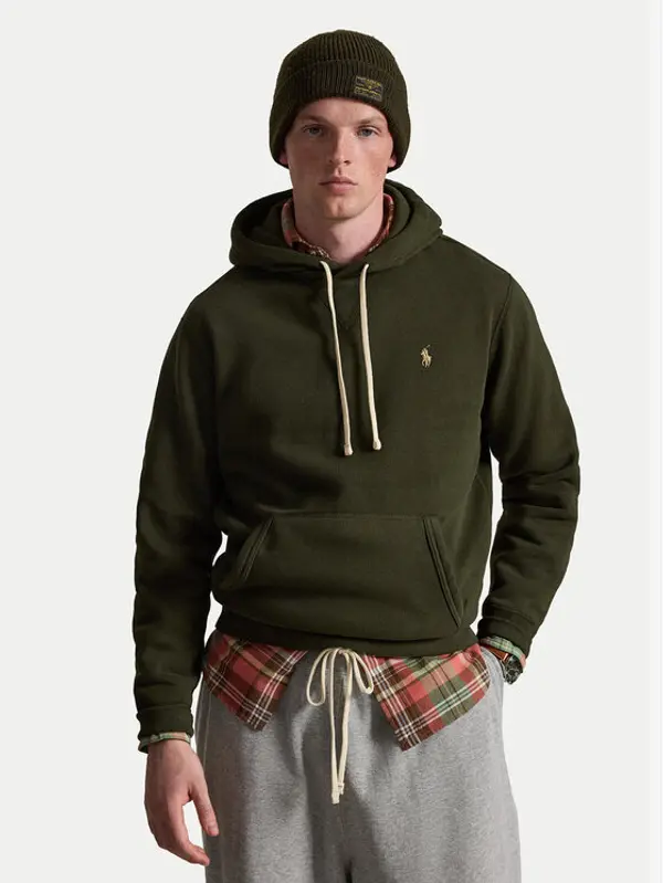 Polo Ralph Lauren Polo Ralph Lauren Majica dugih rukava 710766778024 Zelena Regular Fit
