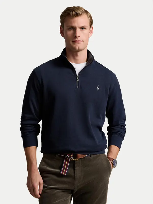 Polo Ralph Lauren Polo Ralph Lauren Majica dugih rukava 710812963003 Tamnoplava Regular Fit