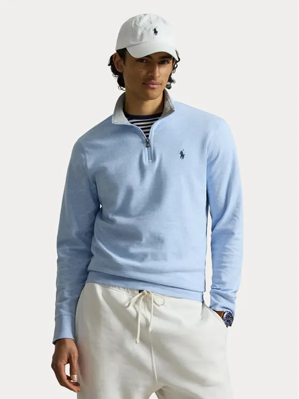 Polo Ralph Lauren Polo Ralph Lauren Majica dugih rukava 710812963048 Svijetlo plava Regular Fit