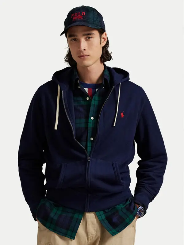 Polo Ralph Lauren Polo Ralph Lauren Majica dugih rukava 710813297004 Tamnoplava Regular Fit