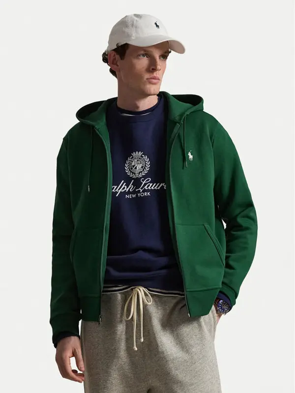 Polo Ralph Lauren Polo Ralph Lauren Majica dugih rukava 710881517508 Zelena Regular Fit