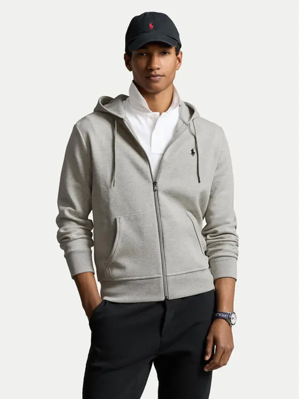 Polo Ralph Lauren Polo Ralph Lauren Majica dugih rukava 710888282003 Siva Regular Fit