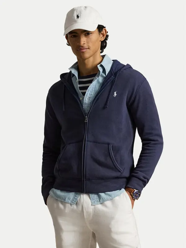 Polo Ralph Lauren Polo Ralph Lauren Majica dugih rukava 710A12480001 Tamnoplava Regular Fit