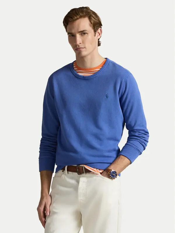 Polo Ralph Lauren Polo Ralph Lauren Majica dugih rukava 710A12485004 Plava Regular Fit