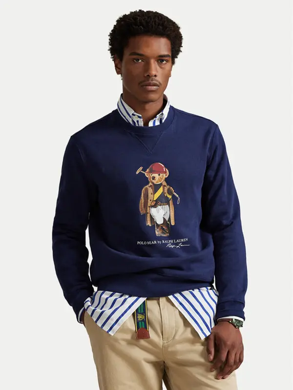 Polo Ralph Lauren Polo Ralph Lauren Majica dugih rukava 710B14625001 Tamnoplava Regular Fit