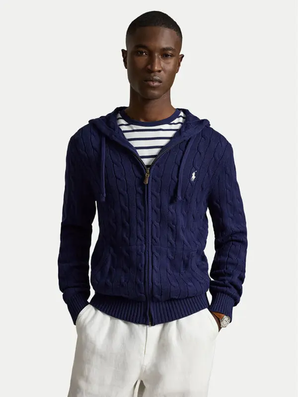 Polo Ralph Lauren Polo Ralph Lauren Majica dugih rukava 710B18057002 Tamnoplava Regular Fit