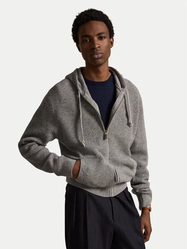 Polo Ralph Lauren Polo Ralph Lauren Majica dugih rukava 710B26780002 Siva Regular Fit