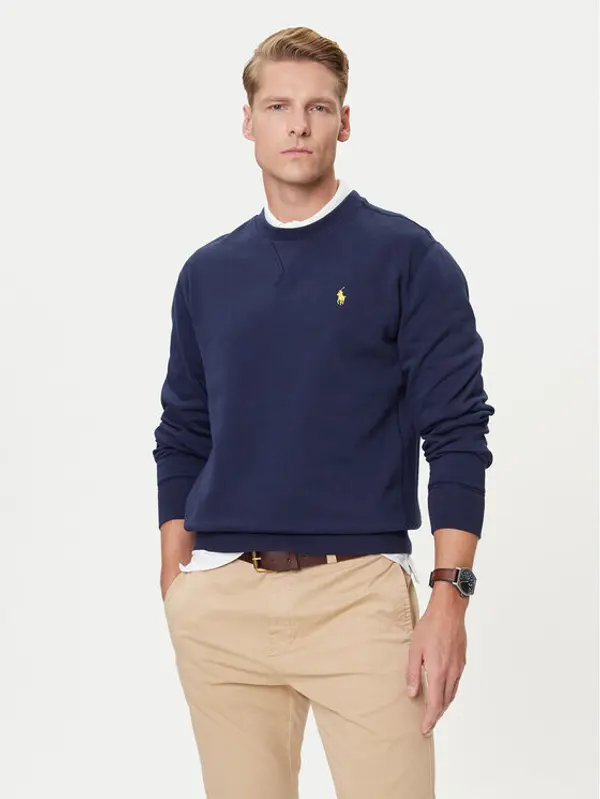 Polo Ralph Lauren Polo Ralph Lauren Majica dugih rukava 710P01523002 Tamnoplava Regular Fit