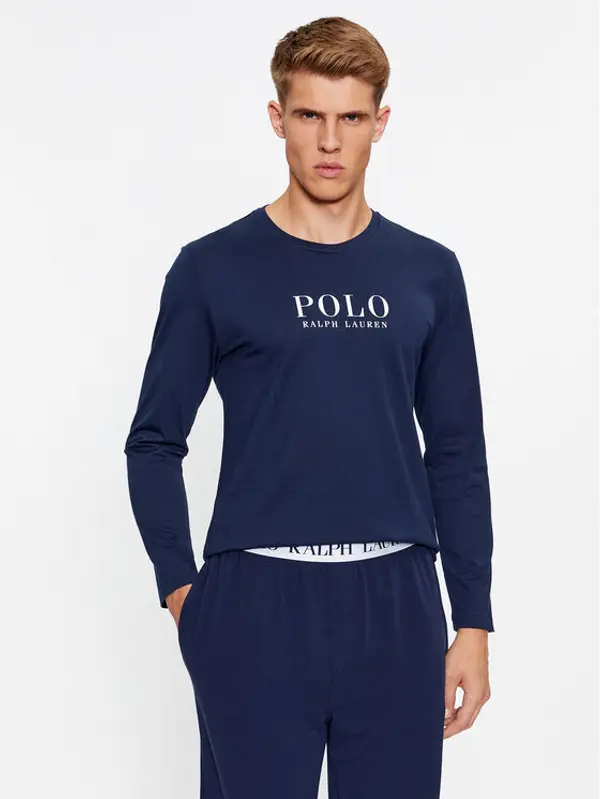 Polo Ralph Lauren Polo Ralph Lauren Majica dugih rukava 714899614003 Tamnoplava Regular Fit