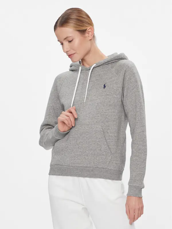 Polo Ralph Lauren Polo Ralph Lauren Majica dugih rukava Prl Shrknhd 211943007004 Siva Regular Fit