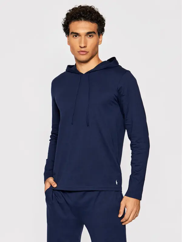 Polo Ralph Lauren Polo Ralph Lauren Majica dugih rukava Sle 714844760001 Tamnoplava Regular Fit