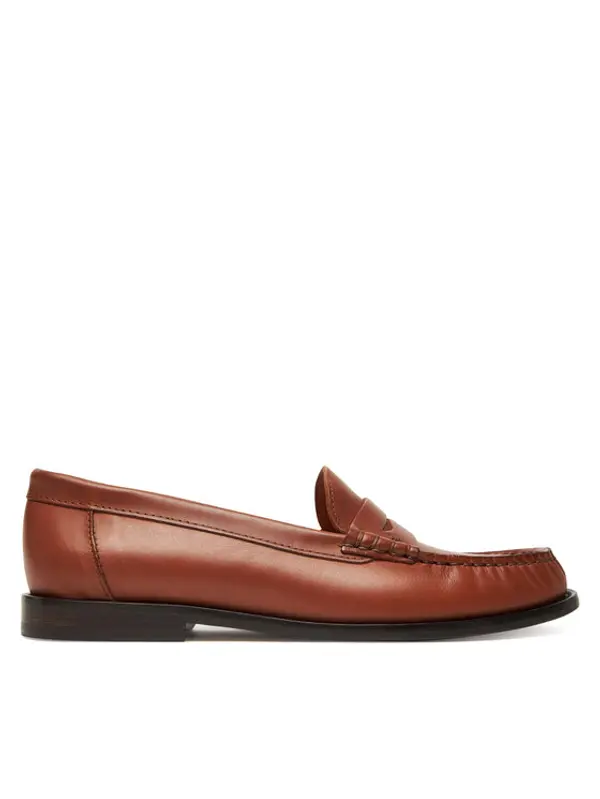 Polo Ralph Lauren Polo Ralph Lauren Mokasinke Calfskin Penny Loafer 818961942001 Smeđa