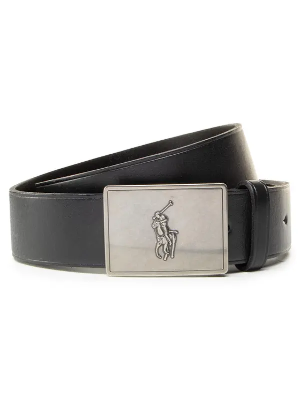 Polo Ralph Lauren Polo Ralph Lauren Muški remen 36mm Pp Plaque Belt 405691693001 Crna