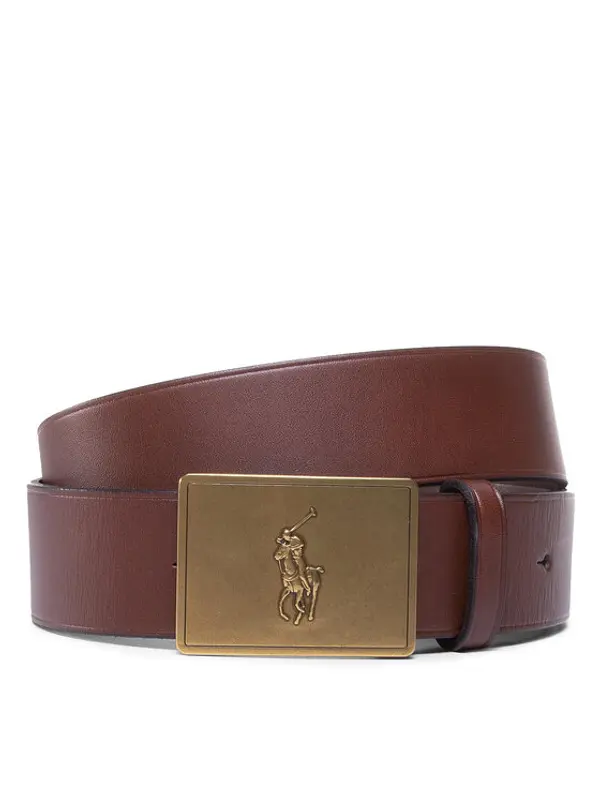 Polo Ralph Lauren Polo Ralph Lauren Muški remen 36Mm Pp Plaque Belt 405691693002 Smeđa