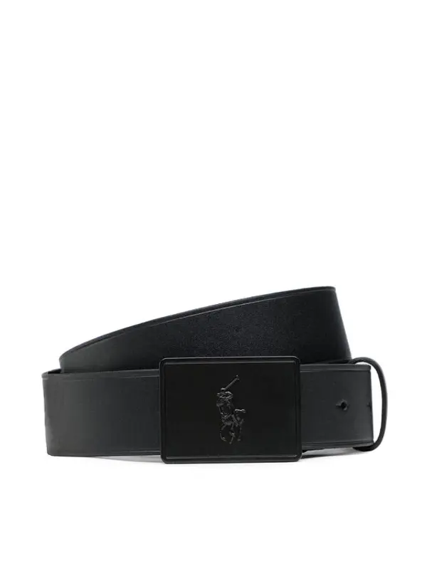 Polo Ralph Lauren Polo Ralph Lauren Muški remen 36mm Pp Plaque Belt 405691693005 Crna