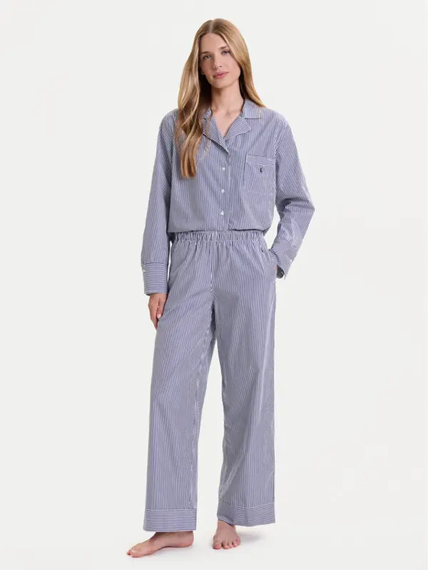 Polo Ralph Lauren Polo Ralph Lauren Pidžama 4P8004 Plava Relaxed Fit
