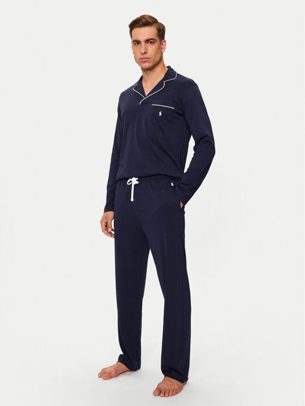 Polo Ralph Lauren Polo Ralph Lauren Pidžama 714950586004 Tamnoplava Regular Fit
