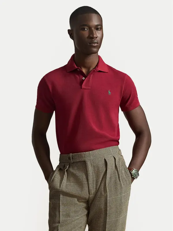 Polo Ralph Lauren Polo Ralph Lauren Polo 710536856501 Tamno crvena Slim Fit
