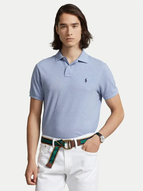 Polo Ralph Lauren Polo Ralph Lauren Polo 710666998007 Plava Custom Slim Fit