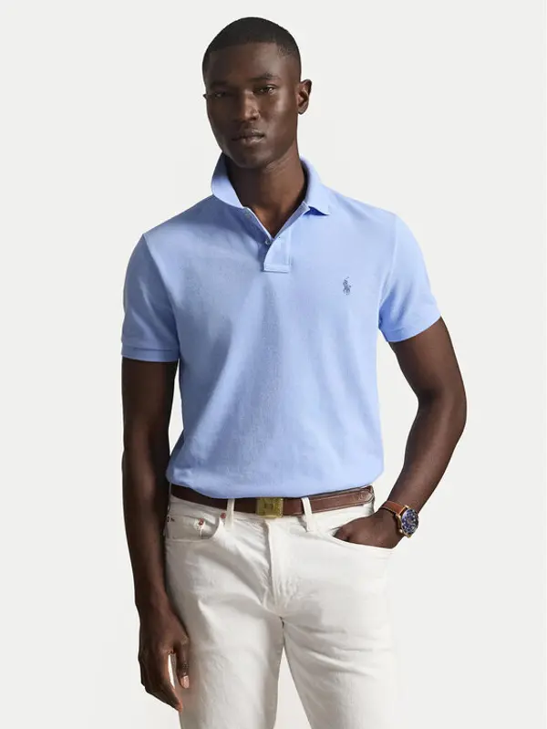 Polo Ralph Lauren Polo Ralph Lauren Polo 710680784031 Svijetlo plava Custom Slim Fit