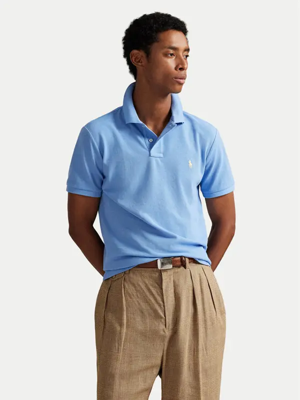 Polo Ralph Lauren Polo Ralph Lauren Polo 710680784461 Svijetloplava Custom Slim Fit