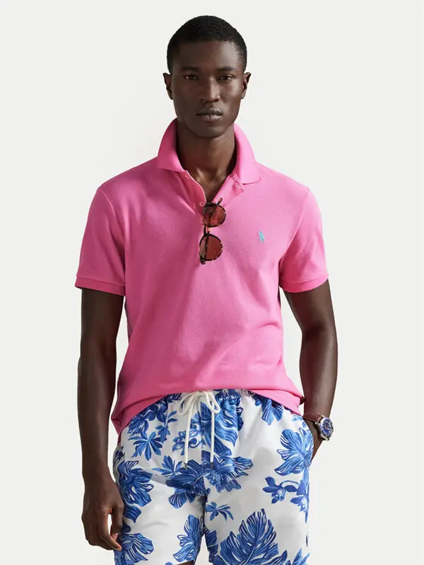 Polo Ralph Lauren Polo Ralph Lauren Polo 710680784510 Svijetlo roza Custom Slim Fit