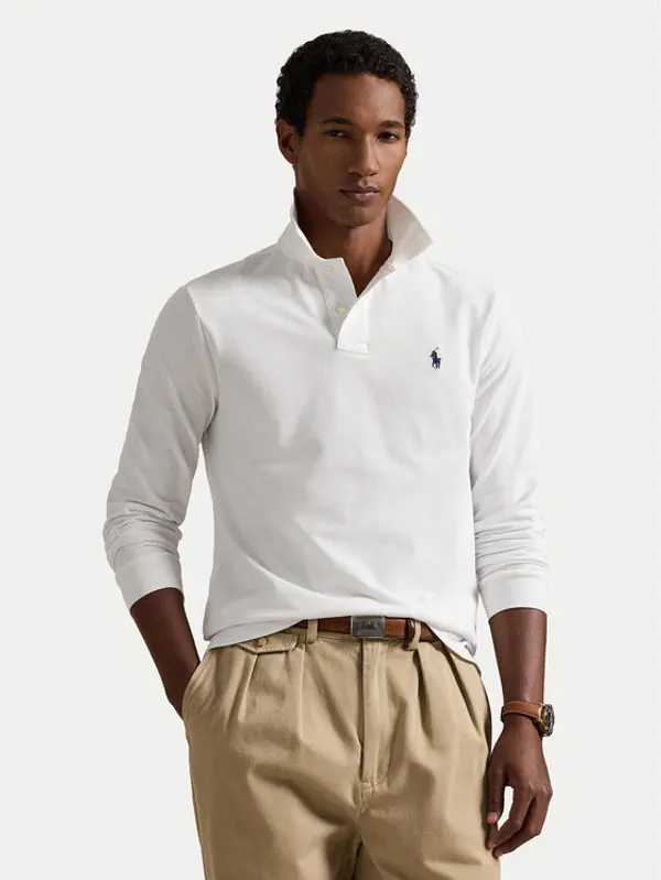 Polo Ralph Lauren Polo Ralph Lauren Polo 710680790001 Bijela Custom Slim Fit