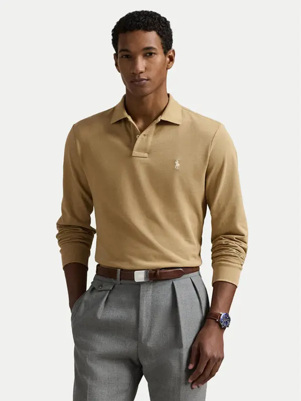 Polo Ralph Lauren Polo Ralph Lauren Polo 710680790123 Bež Custom Slim Fit