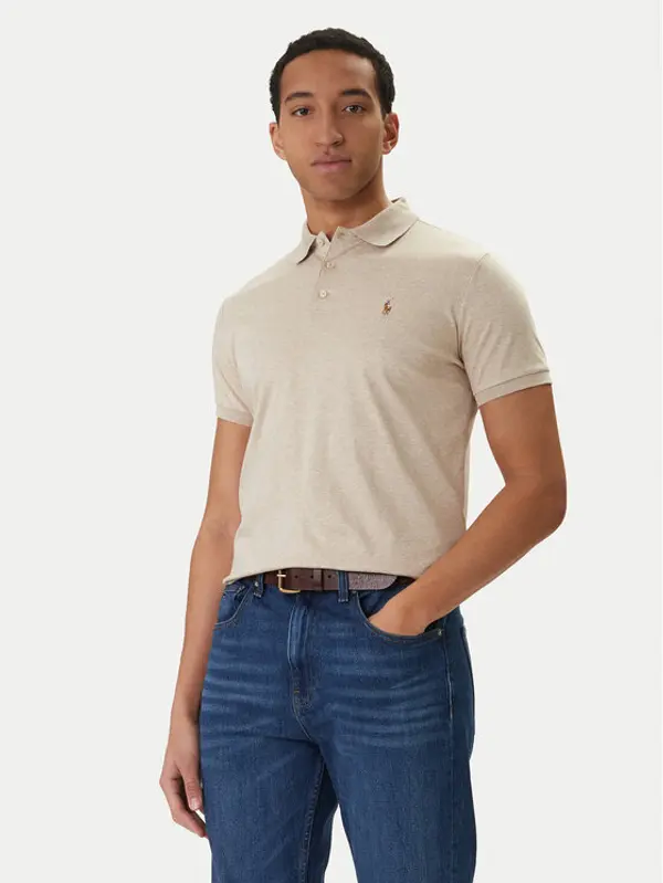Polo Ralph Lauren Polo Ralph Lauren Polo 710704319502 Bež Custom Slim Fit