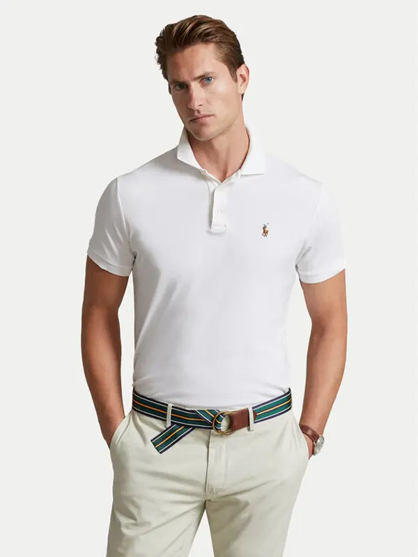 Polo Ralph Lauren Polo Ralph Lauren Polo 710713130003 Bijela Custom Slim Fit