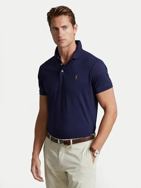 Polo Ralph Lauren Polo Ralph Lauren Polo 710713130006 Tamnoplava Custom Slim Fit