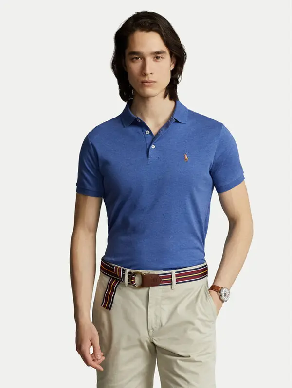 Polo Ralph Lauren Polo Ralph Lauren Polo 710713130008 Plava Custom Slim Fit