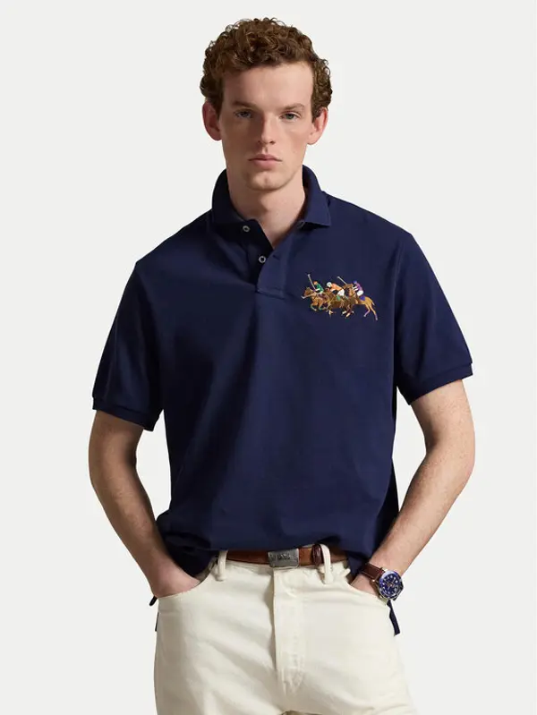 Polo Ralph Lauren Polo Ralph Lauren Polo 710B14216003 Tamnoplava Regular Fit