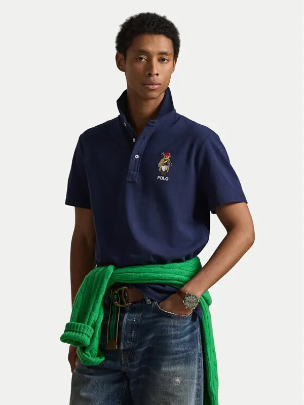 Polo Ralph Lauren Polo Ralph Lauren Polo 710B16616001 Tamnoplava Regular Fit