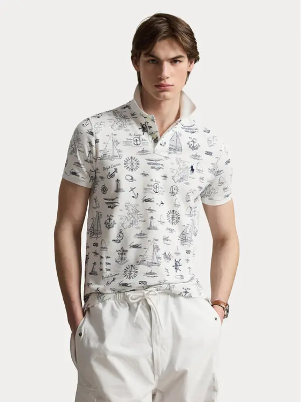 Polo Ralph Lauren Polo Ralph Lauren Polo 710B18827001 Bijela Regular Fit