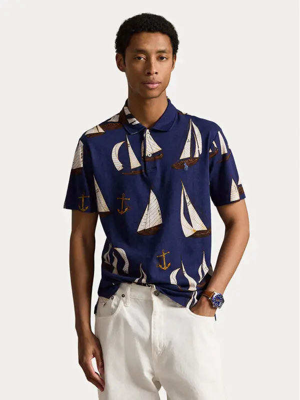 Polo Ralph Lauren Polo Ralph Lauren Polo 710B19235001 Tamnoplava Regular Fit