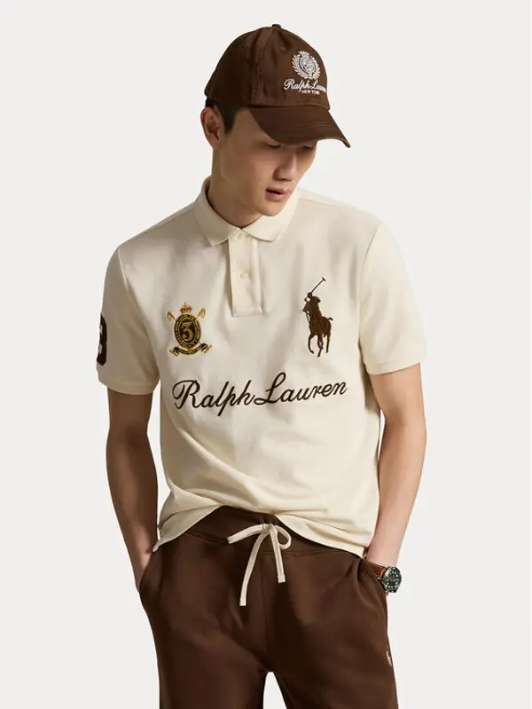 Polo Ralph Lauren Polo Ralph Lauren Polo 710B20009001 Krem Regular Fit