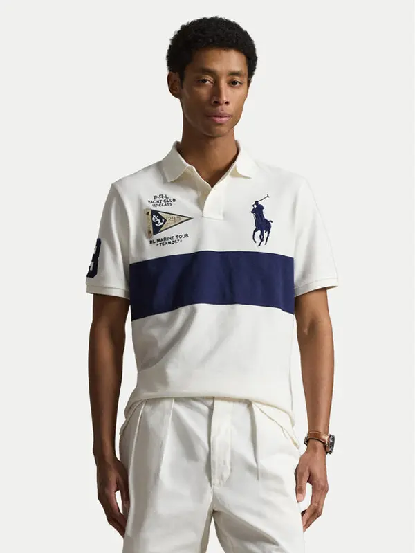Polo Ralph Lauren Polo Ralph Lauren Polo 710B21925001 Krem Regular Fit
