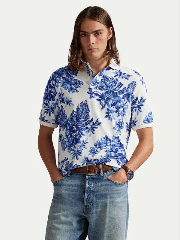 Polo Ralph Lauren Polo Ralph Lauren Polo 710P04013001 Plava Custom Slim Fit