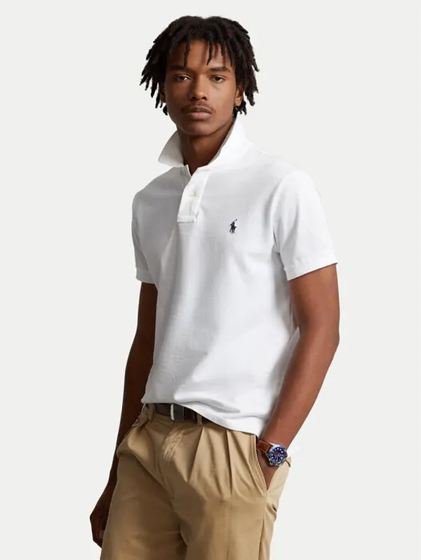 Polo Ralph Lauren Polo Ralph Lauren Polo Core Replen 710666998 Bijela Custom Slim Fit
