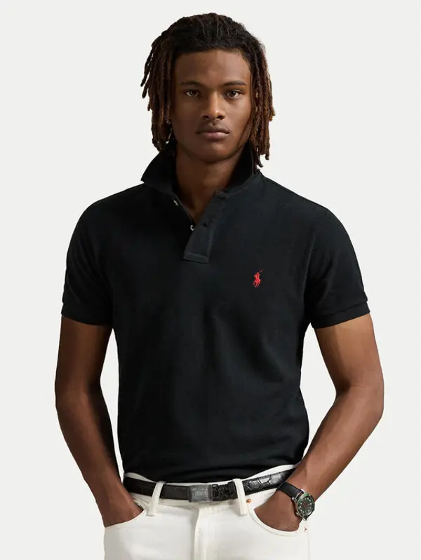 Polo Ralph Lauren Polo Ralph Lauren Polo Core Replen 710782592 Crna Custom Slim Fit