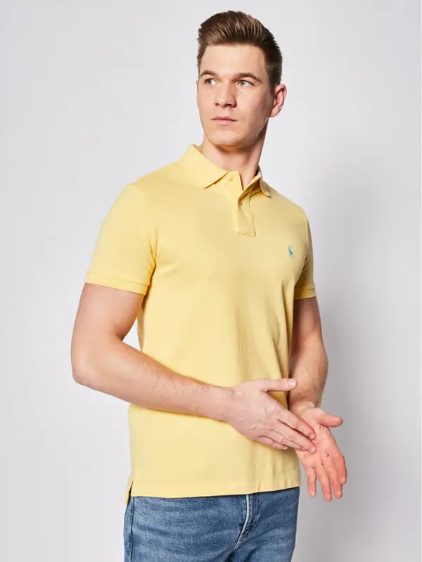 Polo Ralph Lauren Polo Ralph Lauren Polo Core Replen 710782592 Žuta Custom Slim Fit