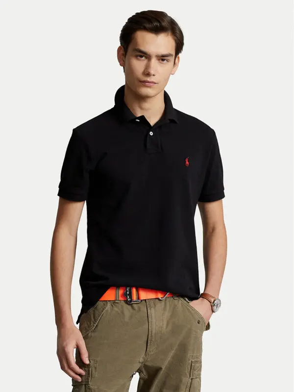 Polo Ralph Lauren Polo Ralph Lauren Polo Core Replen 710795080 Crna Slim Fit