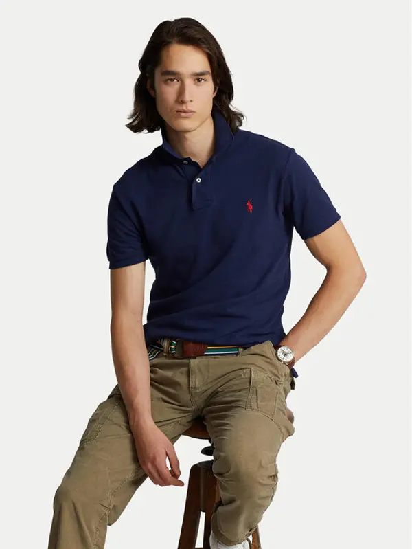 Polo Ralph Lauren Polo Ralph Lauren Polo Core Replen 710795080 Tamnoplava Slim Fit