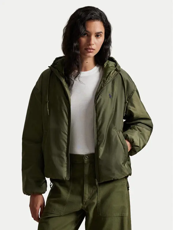 Polo Ralph Lauren Polo Ralph Lauren Prijelazna jakna 211A93243001 Zelena Relaxed Fit